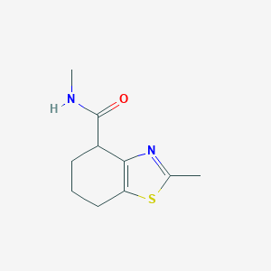 N,2-dimethyl-4,5,6,7-tetrahydro-1,3-benzothiazole-4-carboxamide图片