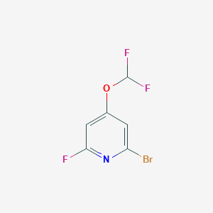 2-Bromo-4-difluoromethoxy-6-fluoropyridine图片