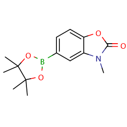 3-methyl-5-(tetramethyl-1,3,2-dioxaborolan-2-yl)-2,3-dihydro-1,3-benzoxazol-2-one图片