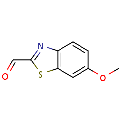 6-methoxy-1,3-benzothiazole-2-carbaldehyde图片