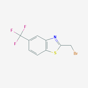 2-(bromomethyl)-5-(trifluoromethyl)-1,3-benzothiazole图片