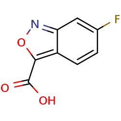 6-fluoro-2,1-benzoxazole-3-carboxylicacid图片