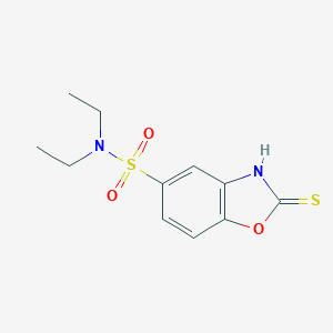 N,N-Diethyl-2-sulfanyl-1,3-benzoxazole-5-sulfonamide图片