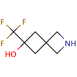 6-(trifluoromethyl)-2-azaspiro[3,3]heptan-6-ol图片
