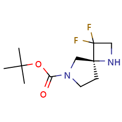 tert-butyl(4S)-3,3-difluoro-1,6-diazaspiro[3,4]octane-6-carboxylate图片