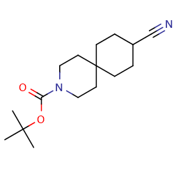 tert-butyl9-cyano-3-azaspiro[5,5]undecane-3-carboxylate图片