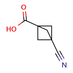 3-Cyanobicyclo[1,1,1]pentane-1-carboxylicacid图片