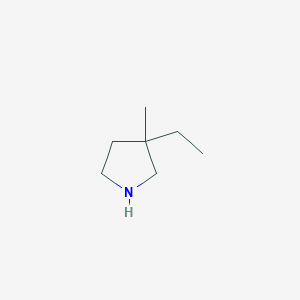 3-ethyl-3-methylpyrrolidine图片