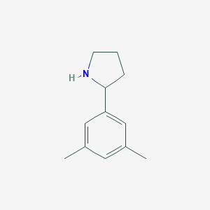 2-(3,5-Dimethylphenyl)pyrrolidine图片