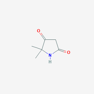 5,5-dimethylpyrrolidine-2,4-dione图片