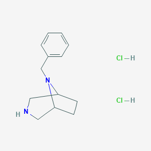 8-Benzyl-3,8-diazabicyclo[3,2,1]octanedihydrochloride图片