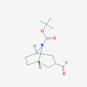 Tert-butyl(1R,3S,5S)-rel-3-formyl-8-azabicyclo[3,2,1]octane-8-carboxylate图片
