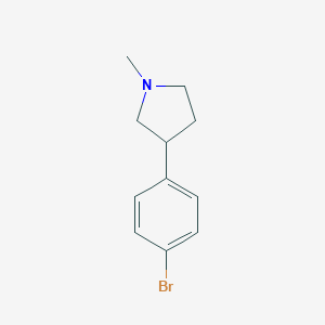 3-(4-Bromophenyl)-1-methylpyrrolidine图片