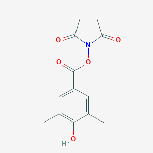 1-[(4-Hydroxy-3,5-dimethylbenzoyl)oxy]-2,5-pyrrolidinedione图片