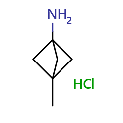 3-Methylbicyclo[1,1,1]pentan-1-aminehydrochloride图片