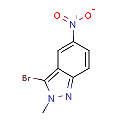 3-bromo-2-methyl-5-nitro-2H-indazole图片