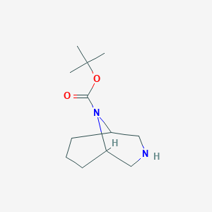 Tert-butyl3,9-diazabicyclo[3,3,1]nonane-9-carboxylate图片
