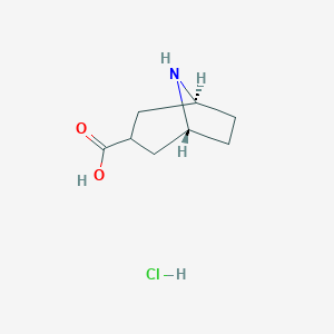 Exo-8-Azabicyclo[3,2,1]octane-3-carboxylicacidhydrochloride图片