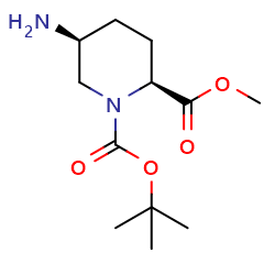 1-tert-butyl2-methyl(2S,5S)-rel-5-aminopiperidine-1,2-dicarboxylate图片