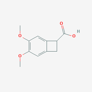 3,4-dimethoxybicyclo[4,2,0]octa-1,3,5-triene-7-carboxylicacid图片