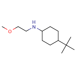 4-tert-butyl-N-(2-methoxyethyl)cyclohexan-1-amine图片