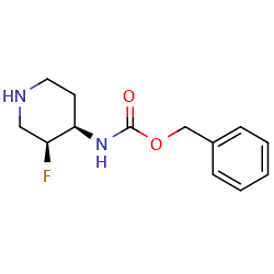 cis-4-(cbz-amino)-3-fluoropiperidine图片
