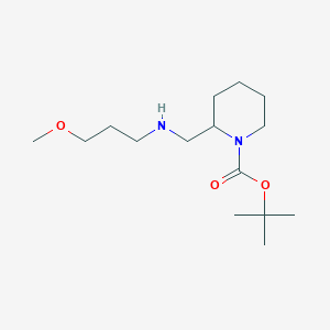 tert-butyl2-{[(3-methoxypropyl)amino]methyl}piperidine-1-carboxylate图片