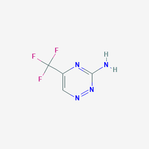 5-(trifluoromethyl)-1,2,4-triazin-3-amine图片