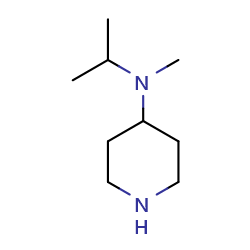 N-methyl-N-(propan-2-yl)piperidin-4-amine图片