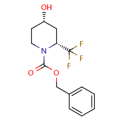 benzyl(2R,4S)-rel-4-hydroxy-2-(trifluoromethyl)piperidine-1-carboxylate图片