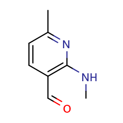 6-methyl-2-(methylamino)pyridine-3-carbaldehyde图片