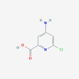 4-amino-6-chloropyridine-2-carboxylicacid图片