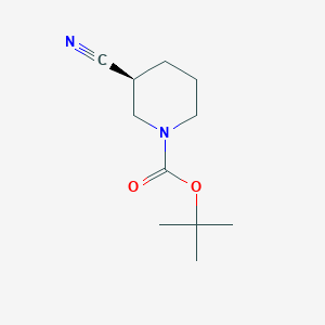 tert-butyl(3S)-3-cyanopiperidine-1-carboxylate图片