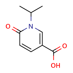 6-oxo-1-(propan-2-yl)-1,6-dihydropyridine-3-carboxylicacid图片