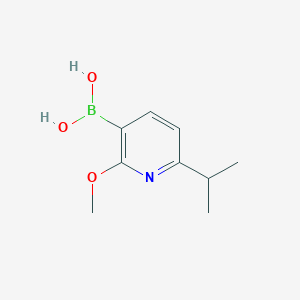 (6-isopropyl-2-methoxypyridin-3-yl)boronicacid图片