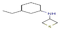 N-(3-ethylcyclohexyl)thietan-3-amine图片