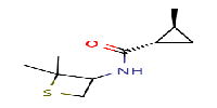 (1S,2S)-N-(2,2-dimethylthietan-3-yl)-2-methylcyclopropane-1-carboxamide图片