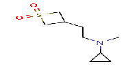 3-{2-[cyclopropyl(methyl)amino]ethyl}-1λ?-thietane-1,1-dione图片