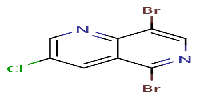 5,8-dibromo-3-chloro-1,6-naphthyridine图片