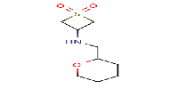 3-{[(oxan-2-yl)methyl]amino}-1λ?-thietane-1,1-dione图片