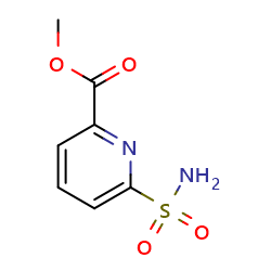 methyl6-sulfamoylpyridine-2-carboxylate图片