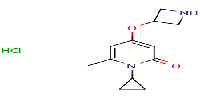 4-(azetidin-3-yloxy)-1-cyclopropyl-6-methyl-1,2-dihydropyridin-2-onehydrochloride图片