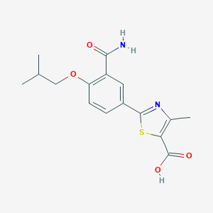 2-[3-(Aminocarbonyl)-4-(2-methylpropoxy)phenyl]-4-methyl-5-thiazolecarboxylic Acid图片