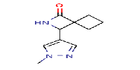3-(1-methyl-1H-pyrazol-4-yl)-2-azaspiro[3,3]heptan-1-one图片