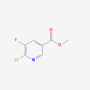 methyl6-chloro-5-fluoropyridine-3-carboxylate图片