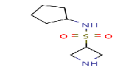 N-cyclopentylazetidine-3-sulfonamide图片