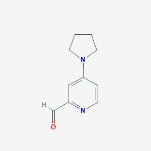 4-(pyrrolidin-1-yl)pyridine-2-carbaldehyde图片