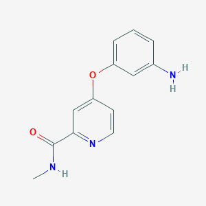 4-(3-Amino-phenoxy)-pyridine-2-carboxylic Acid Methylamide图片