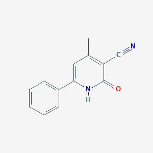 4-Methyl-2-oxo-6-phenyl-1,2-dihydropyridine-3-carbonitrile图片