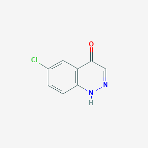 6-chlorocinnolin-4-ol图片